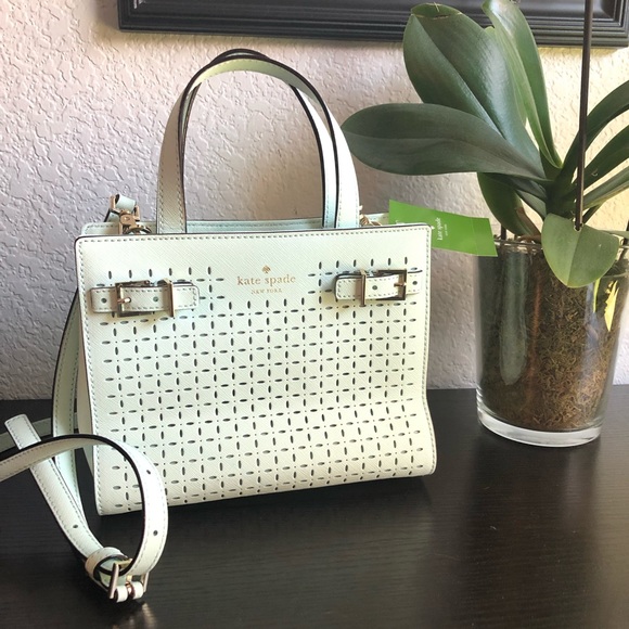 kate spade Handbags - ♠️Kate Spade Small Lanie Milton Lane Saffiano Mint
